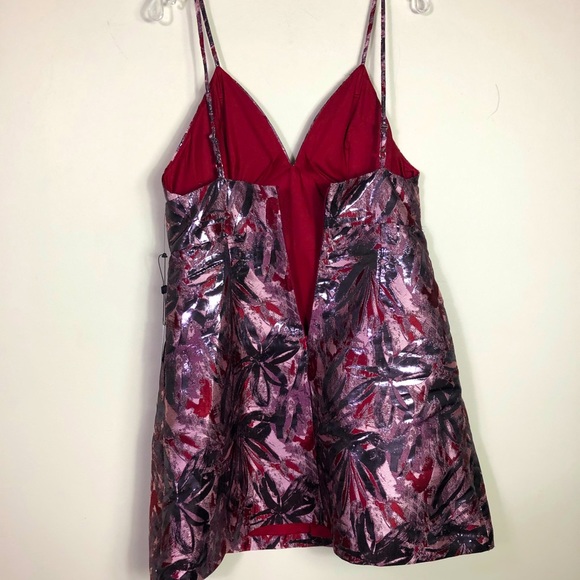 LAUNDRY Plum Wine color sleeveless dress SIZE 12 - Picture 11 of 15